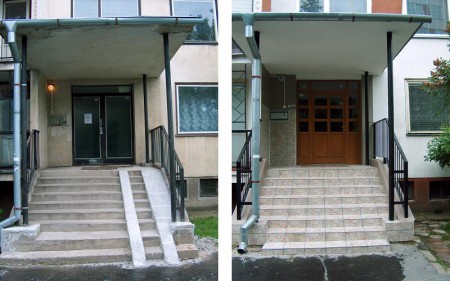 Rekonštrukcia vchodu Košice